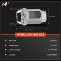 5 Pcs Front or Rear Wheel Lug Nut for 2016 Lincoln MKT