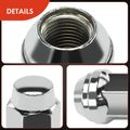 20 Pcs Front & Rear Wheel Lug Nut for 2008 Ford Edge