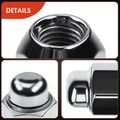 10 Pcs Front or Rear M12-1.5 Wheel Lug Nut for 2007 Hyundai Tucson