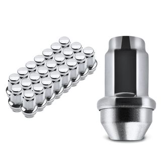 24 Pcs Front & Rear M14-2.0 Wheel Lug Nut for Ford F-150 2001-2014 Expedition