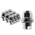 10 Pcs Front or Rear M12-1.25 Wheel Lug Nut for 2012 INFINITI G25