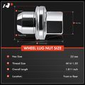 10 Pcs Front or Rear M14-1.5 Wheel Lug Nut for Land Rover Range Rover 03-21 LR3 LR4