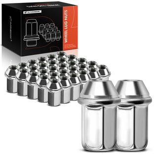 32 Pcs Front & Rear M14-1.5 Wheel Lug Nut for Chevy Blazer Silverado GMC Sierra