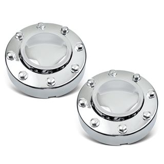 2 Pcs Front Wheel Center Cap for Ram 3500 2011-2018 with Dual Rear Wheel