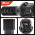 5 Pcs M14x1.25 Black Wheel Lug Stud for 2021 Mini Cooper Clubman