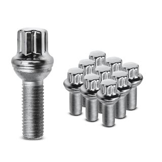 10 Pcs Front or Rear M14-1.50 Wheel Lug Stud for Mercedes-Benz C180 E280 S350 S550