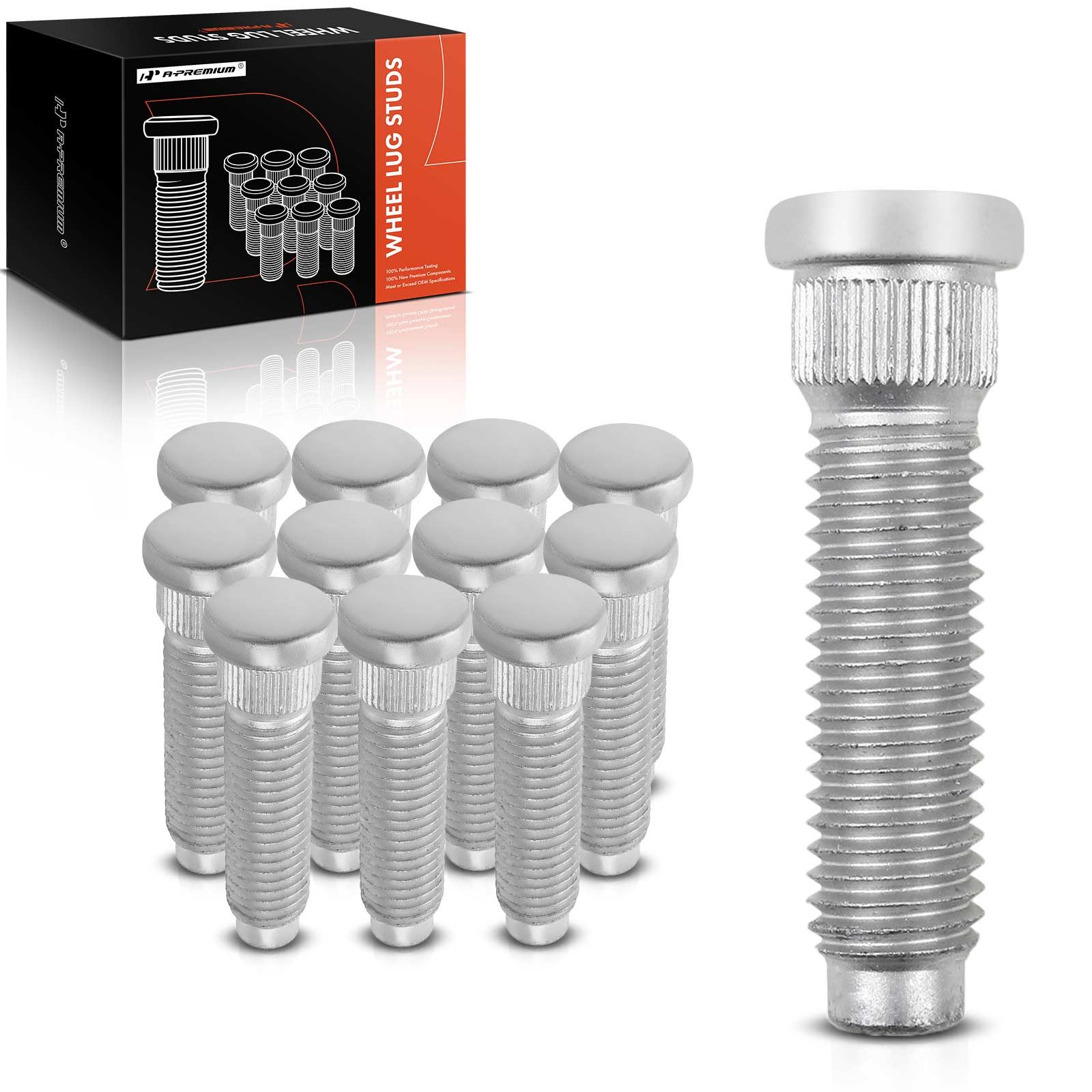 12 Pcs M14-2.0 Wheel Lug Stud for 2001 Ford F-150