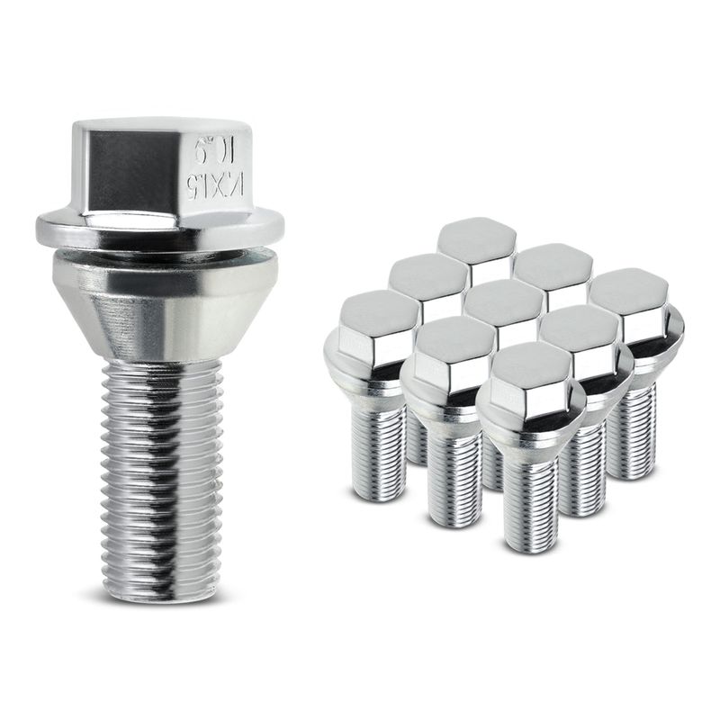 10 Pcs Front or Rear M14-1.50 Wheel Lug Stud for 2004 Volvo XC70