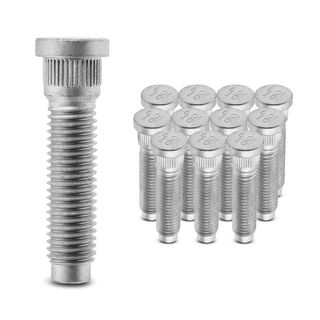 12 Pcs Front M14-2.0 Wheel Lug Stud for Ford F-150 F-250 Expedition Lincoln
