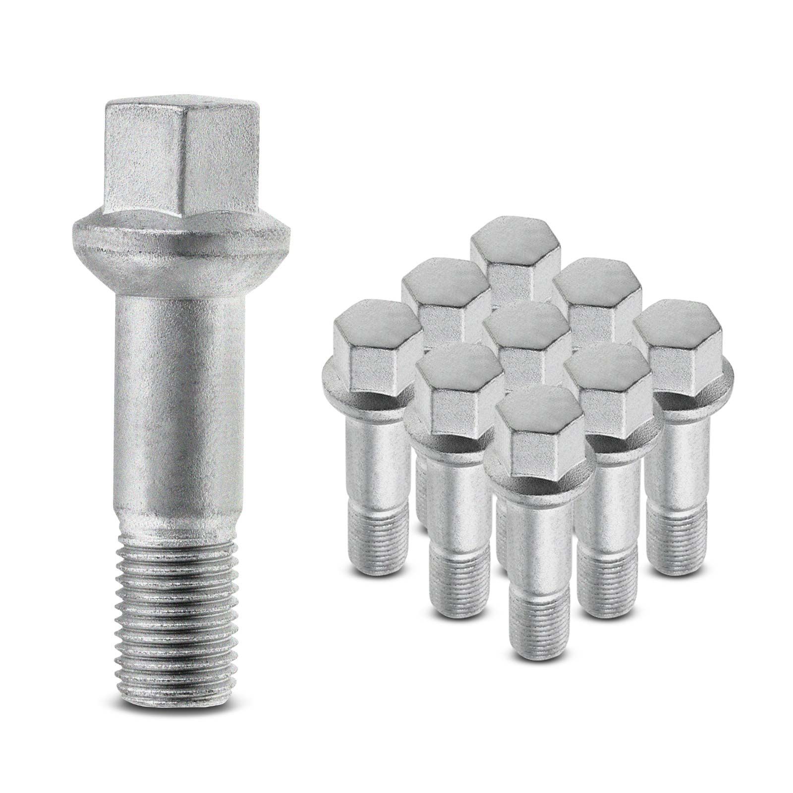 10 Pcs Front or Rear M14-1.50 Wheel Lug Stud for 2013 Mercedes-Benz CL600