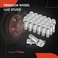 20 Pcs Front & Rear M14-1.50 Wheel Lug Stud for 2010 Mercedes-Benz R350