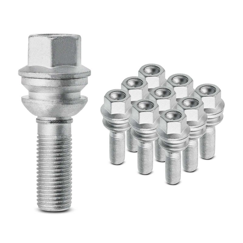 10 Pcs Front or Rear M14-1.50 Wheel Lug Stud for 2013 Audi Q7