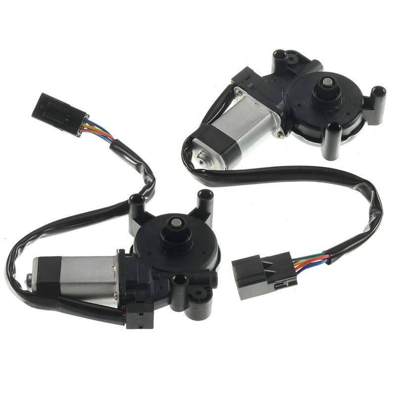 2 Pcs Front Window Motor for 2008 Land Rover LR2