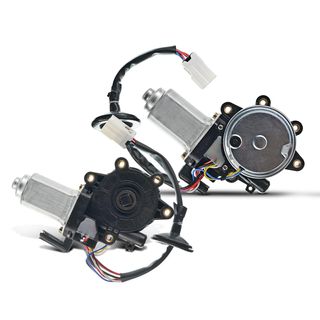 2 Pcs Front Window Motor for Nissan Altima 2002-2006 L4 2.5L V6 3.5L Sedan