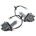 2 Pcs Front Window Motor for 2006 Nissan Maxima