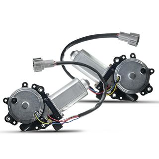 2 Pcs Rear Window Motor for Nissan Maxima Infiniti QX56 2004-2008 with Anti-Clip