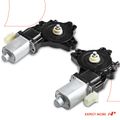 2 Pcs Front Window Motor for 2015 Jeep Compass