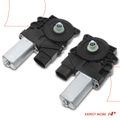 2 Pcs Rear Window Motor for 2009 BMW 323i