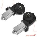 2 Pcs Window Motor for 2003 Mercury Mountaineer