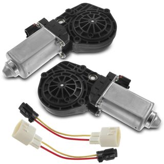 2 Pcs Window Motor for Ford Expedition 2003-2006 Explorer Navigator Mercury