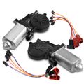 2 Pcs Window Motor for 1989 Dodge W350