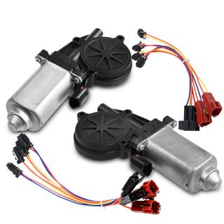 2 Pcs Window Motor for Dodge D150 Ramcharger W150 1980-1989 Chrysler Plymouth