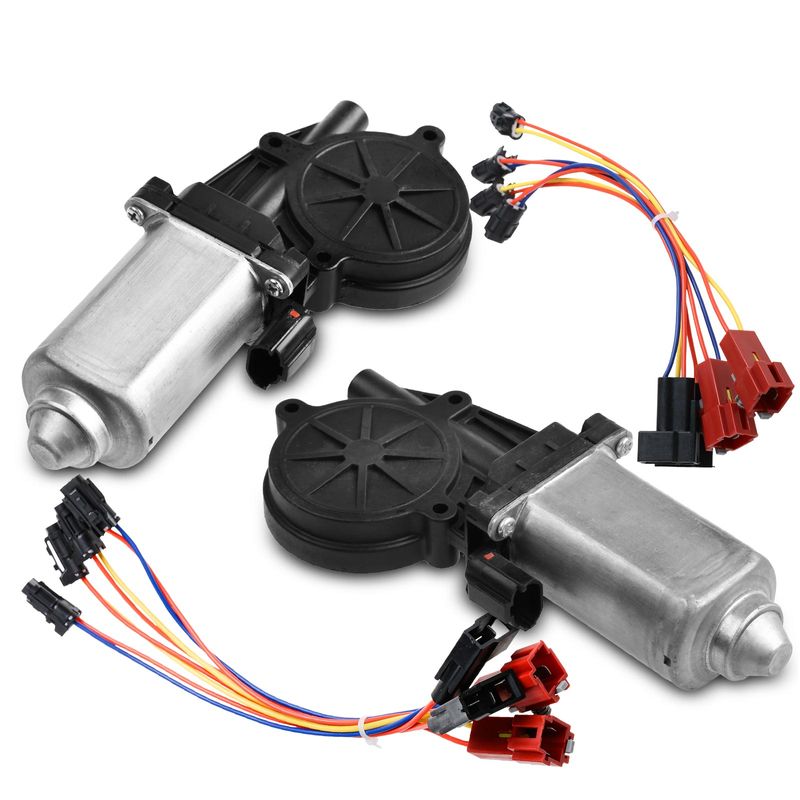 2 Pcs Window Motor for 1989 Dodge W350