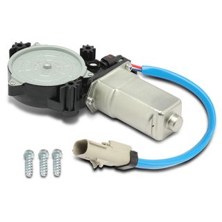 Front Driver Power Window Motor with 2 Pins for Chrysler Sebring Dodge Stratus 01-06