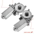 2 Pcs Window Motor for 2000 Cadillac DeVille