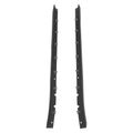 Driver & Passenger Outer Window Sweep Weatherstrips for Chevrolet Corvette 1984-1996