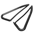 2 Pcs Front Vent Glass Window Weatherstrip Seal for Chevy Blazer C10 K20 K30 R10