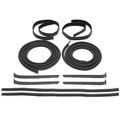 10 Pcs Door Window Weatherstrip Seal Kit for Dodge D150 D250 D350 Ramcharger W150