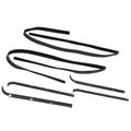 6 Pcs Window Sweep & Run Channel Weatherstrip Kit for Ford Bronco F-150 F-250 F-350