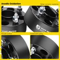 2 Pcs 2 inches Black 4x3.93 to 4x3.93 inches Wheel Spacers M12x1.5 57.1mm for 2001 Saturn SC2