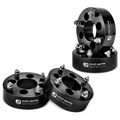 4 Pcs 2 inches Black 4x4.3 to 4x5.39 inches Wheel Adapters M10x1.25 74mm for 2001 Bombardier Traxter 500