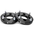 2 Pcs 1 inches Black 4x4.3 to 4x6.14 inches Wheel Adapters M20x0.5 74mm for 1984 Honda ATC250R