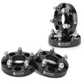 4 Pcs 1 inches Black 5x4.5 to 5x4.5 inches Wheel Spacers 0.5 Inches x 20 71.5mm for 1998 Jeep Cherokee