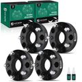 4 Pcs 1.5 inches Black 5x5.5 to 5x5.5 inches Wheel Spacers 0.5625 Inches 77.8mm for 2011 Dodge Dakota