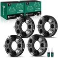 4 Pcs 1.25 inches 5 x 5 to 5 x 4.5 inches Wheel Adapters M12x1.5 73mm for Acura Kia