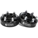 2 Pcs 1.5 inches Black 6x4.72 to 6x4.72 inches Wheel Spacers M14x1.5 66.9mm for Chevy Traverse GMC