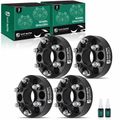 4 Pcs 1.5 inches Black 6x4.72 to 6x4.72 inches Wheel Spacers M14x1.5 66.9mm for 2022 GMC Acadia