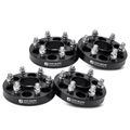 4 Pcs 1 inches Black 6x4.72 to 6x4.72 inches Wheel Spacers M14x1.5 66.9mm for 2017 Cadillac XT5