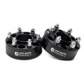 2 Pcs 2 inches Black 6x5 to 6x5 inches Wheel Spacers M12x1.5 78.1mm for 2006 Buick Rainier