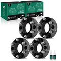 4 Pcs 1.5 inches Black 6x5.3 to 6x5.3 inches Wheel Spacers M14x2 87.1mm for 2003-2014 Lincoln Navigator