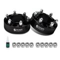 2 Pcs 2 inches Black 6x5.5 to 6x5.5 inches Wheel Spacers M12x1.5 106mm for 2003-2009 Lexus GX470