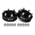 2 Pcs 2 inches Black 6x5.5 to 6x5.5 inches Wheel Spacers M12x1.5 106mm for 2003-2009 Lexus GX470