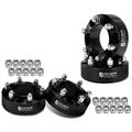 4 Pcs 2 inches Black 6x5.5 to 6x5.5 inches Wheel Spacers M12x1.5 106mm for 2001 Toyota 4Runner