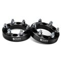 2 Pcs 1.25 inches Black 6x5.5 to 6x5.5 inches Wheel Spacers M12x1.5 108mm for 1991 Mitsubishi Montero