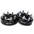 2 Pcs 2 inches Black 8x6.5 to 8x6.5 inches Wheel Spacers 0.5625 Inches 121mm for 2007 Dodge Ram 2500