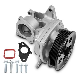 Engine Water Pump with Pulley for Chevrolet Impala Malibu Colorado GMC Canyon